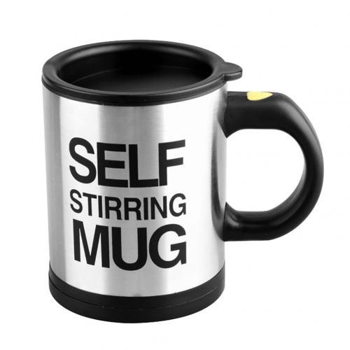 Caneca de café com misturador automático esta caneca inovadora faz o trabalho por você. Perfeita para café, leite, suco e muito mais, esta caneca possui um mecanismo de mistura automático com apenas o apertar de um botão.