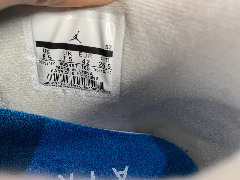 AIR JORDAN 4 ( MILITARY BLUE )
