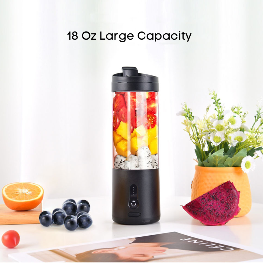 Mini Licuadora Portátil de Acero Inoxidable. La licuadora USB compacta que funciona con baterías que pone a su alcance la comodidad de un electrodoméstico de encimera. Crea deliciosos batidos, cócteles y batidos en cualquier lugar.