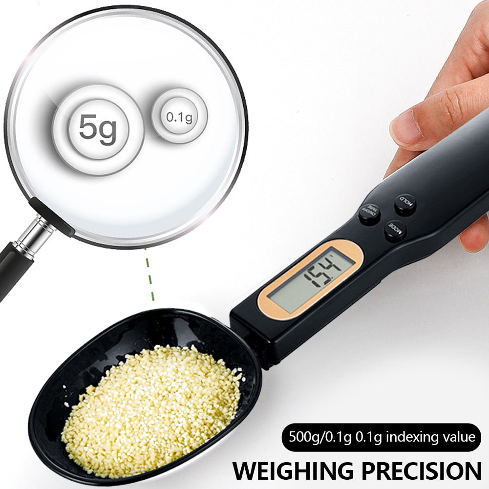 Mini báscula de cocina portátil LCD Digital