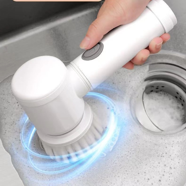 Limpieza con cepillo eléctrico ¿Está buscando una manera eficiente y conveniente de mantener su hogar limpio e higiénico? No busques más: ¡nuestro cepillo de limpieza eléctrico es la solución perfecta!