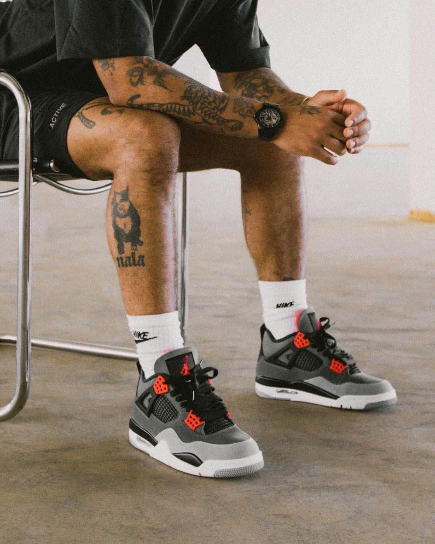 AIR JORDAN 4 ( INFRARED )