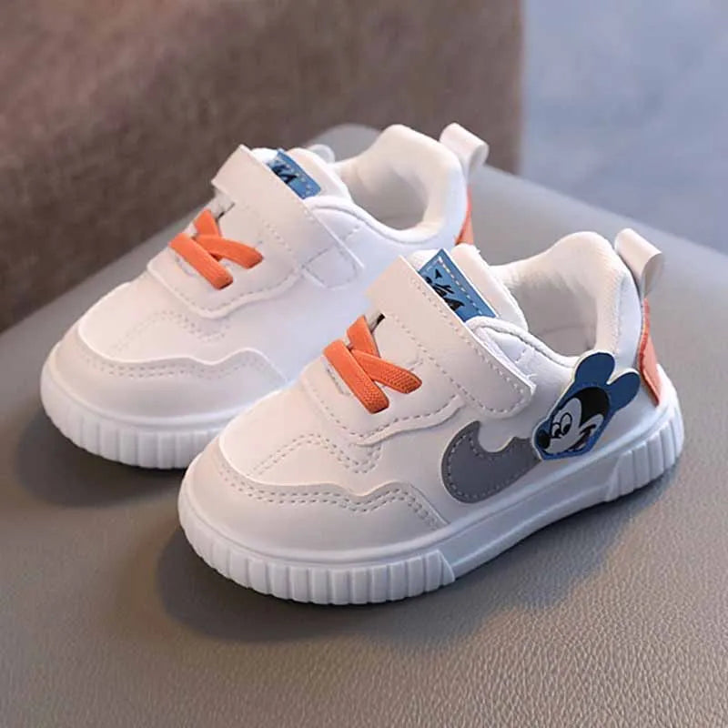 Disney Mickey Mouse Bebê Tendência Sapatos Casuais Meninas e Meninos dos 0-2 Anos