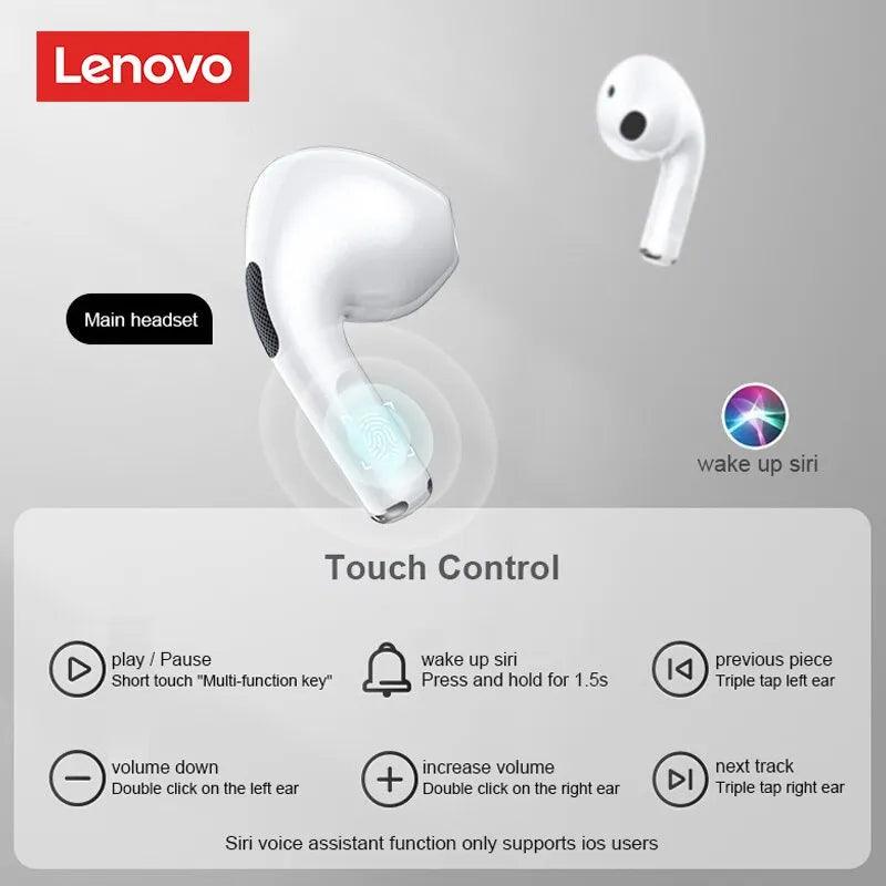 Lenovo-LP40 TWS , sem fio, Bluetooth, graves, controle por toque, estéreo, redução de ruído, liberdade de ouvir sua música favorita sem se preocupar com fios atrapalhar, apresento a você os Lenovo-LP40 - IMEDIATO SHOP