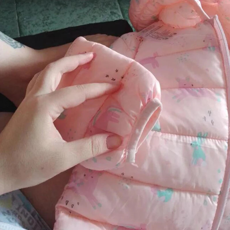 Jaquetas de crianças para inverno e outono.