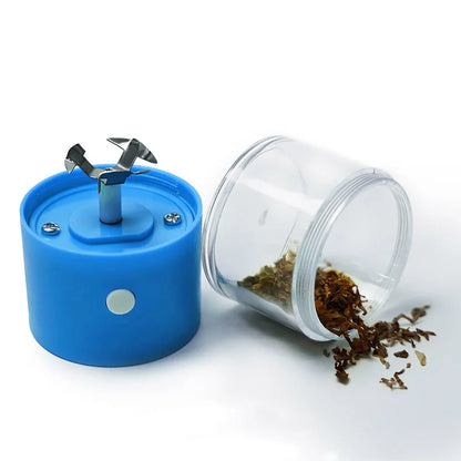 SMO Mini Moedor de Tabaco Elétrico de Plástico Portátil com Carregamento USB Kit Triturador de Grama Acessórios para Fumar Raw Gadgets Legais
