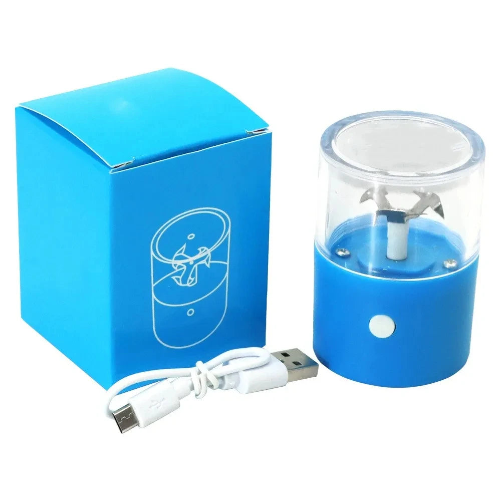 SMO Mini Moedor de Tabaco Elétrico de Plástico Portátil com Carregamento USB Kit Triturador de Grama Acessórios para Fumar Raw Gadgets Legais