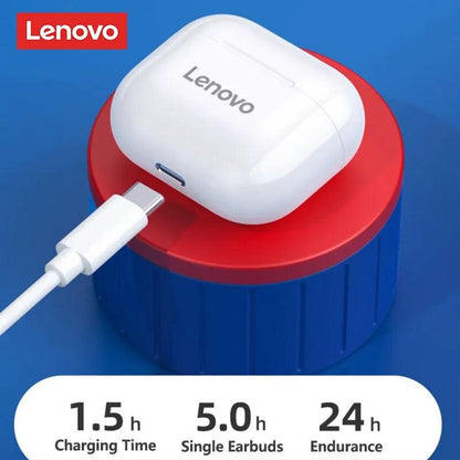 Lenovo-LP40 TWS , sem fio, Bluetooth, graves, controle por toque, estéreo, redução de ruído, liberdade de ouvir sua música favorita sem se preocupar com fios atrapalhar, apresento a você os Lenovo-LP40 - IMEDIATO SHOP