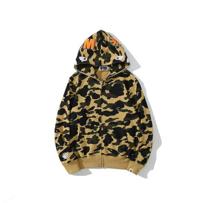 Casaco Camouflage Shark Sweatshirt