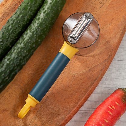 Vegetable Peeler Procurando um descascador de vegetais que possa lidar com tudo, desde frutas macias até vegetais densos com facilidade? Não procure mais, nossas lâminas afiadas que produzem uma casca fina e uniforme – perfeitas para economizar tempo