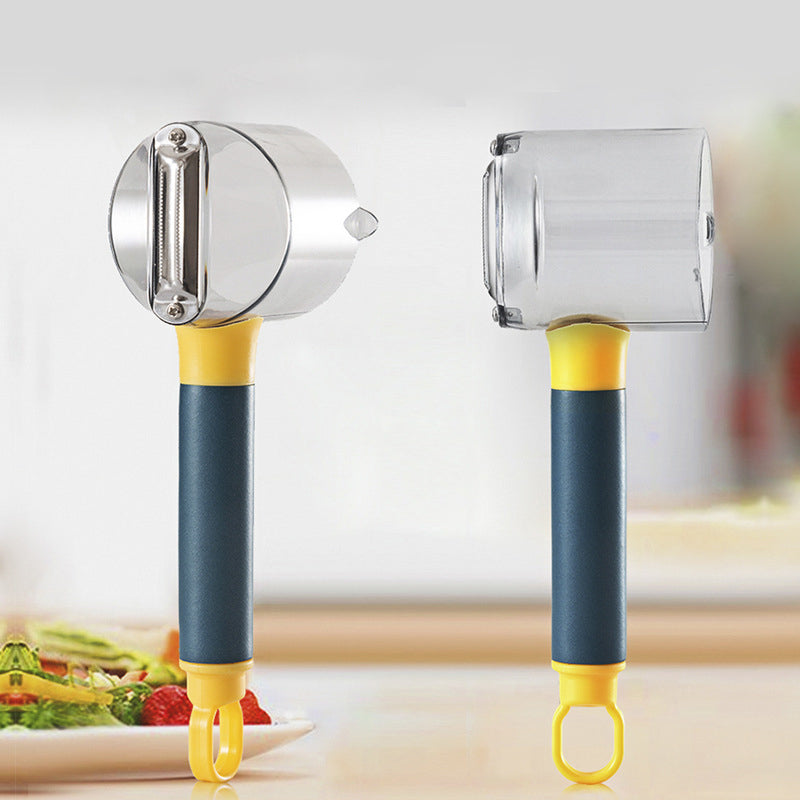 Vegetable Peeler Procurando um descascador de vegetais que possa lidar com tudo, desde frutas macias até vegetais densos com facilidade? Não procure mais, nossas lâminas afiadas que produzem uma casca fina e uniforme – perfeitas para economizar tempo