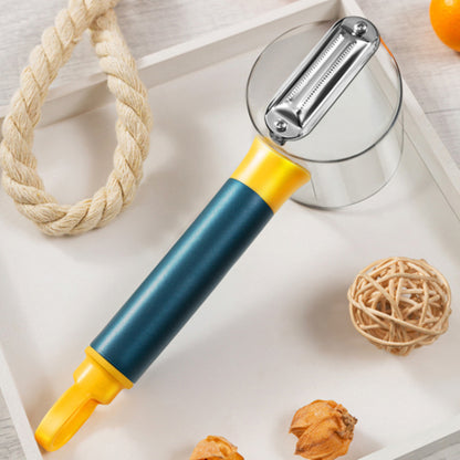 Vegetable Peeler Procurando um descascador de vegetais que possa lidar com tudo, desde frutas macias até vegetais densos com facilidade? Não procure mais, nossas lâminas afiadas que produzem uma casca fina e uniforme – perfeitas para economizar tempo